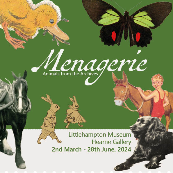 poster for Menagerie exhibition