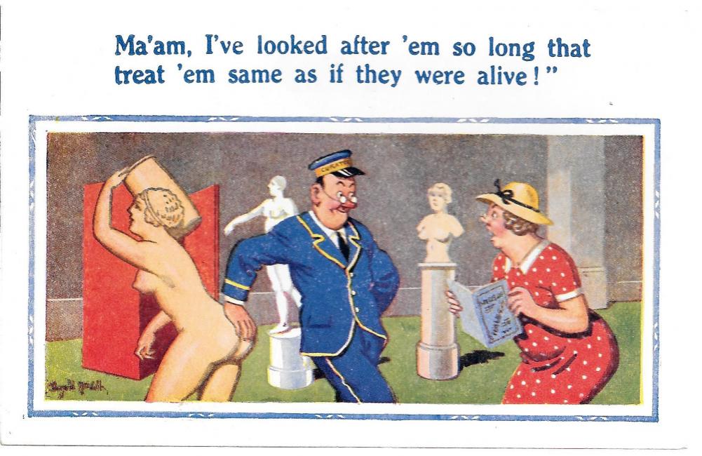 Donald McGill postcard