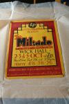A colourful poster for the Mikado