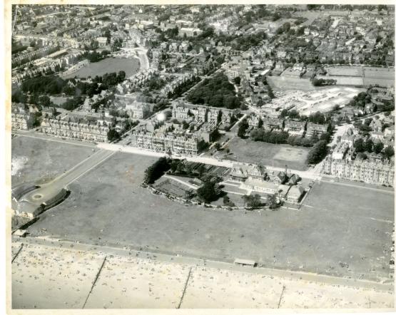 Aerial view, early 20th century